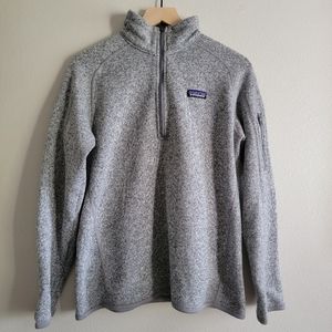 Patagonia sweater, L, Heather grey